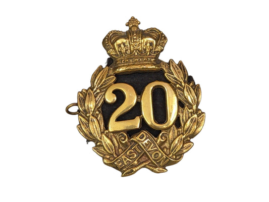 20th East Devon Regiment of Foot Glengarry Badge