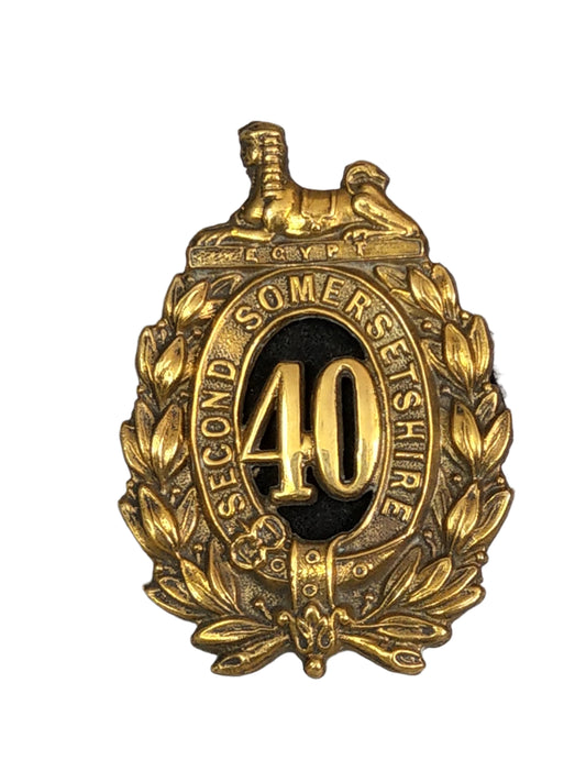 40th Regiment of Foot, Second Somerset Glengarry badge Regimental Badge