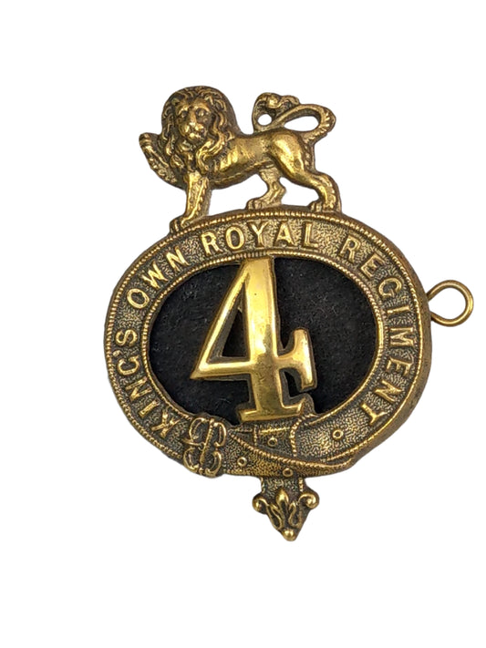 4th King's Own Royal Regiment Glengarry Cap Badge