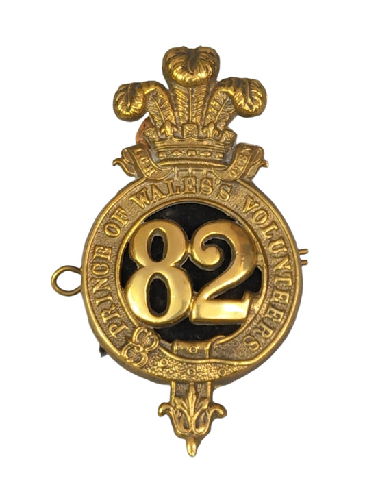 82nd Regiment of Foot Prince of Wales’s Volunteers Regimental Cap Badge
