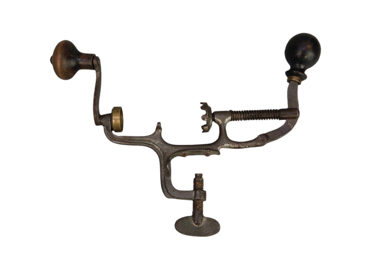 Antique shotgun cartridge loader Sixteen Bore vice mounted tool