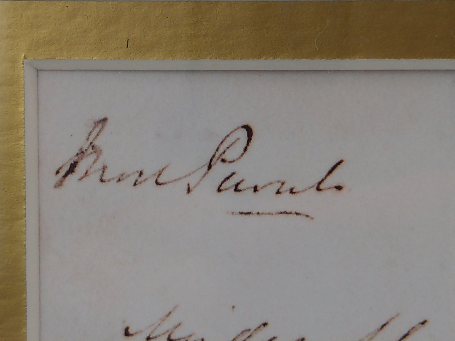 Sir Robert Peel Prime Minister autographed letter signed and certified