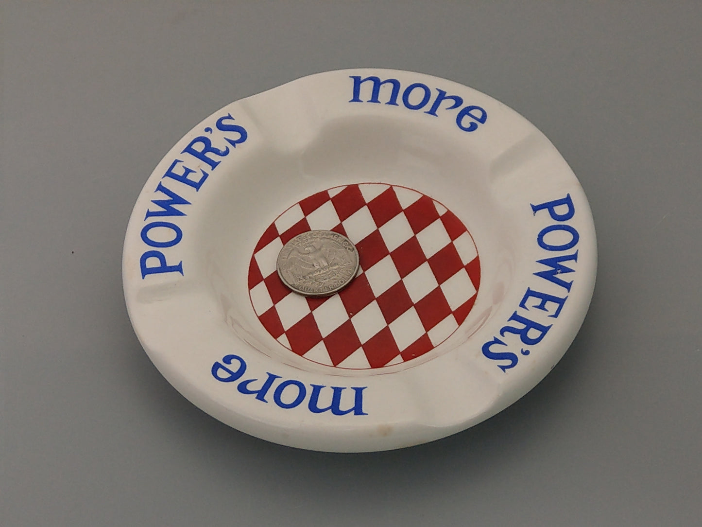 Powers Irish Whiskey Ashtray by Arklow