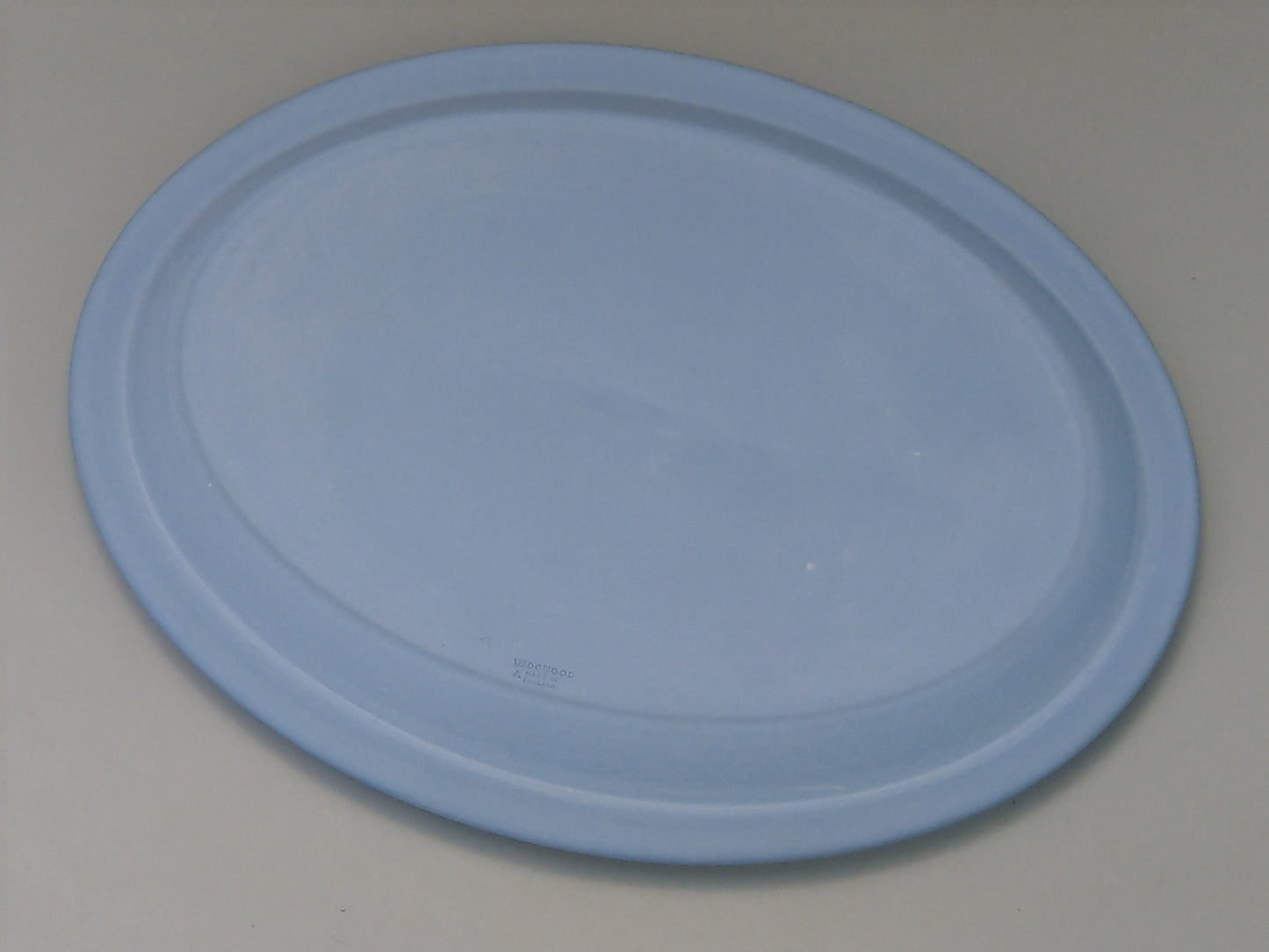 Blue Owal tray Jasperware Wedgwood Greek scenes