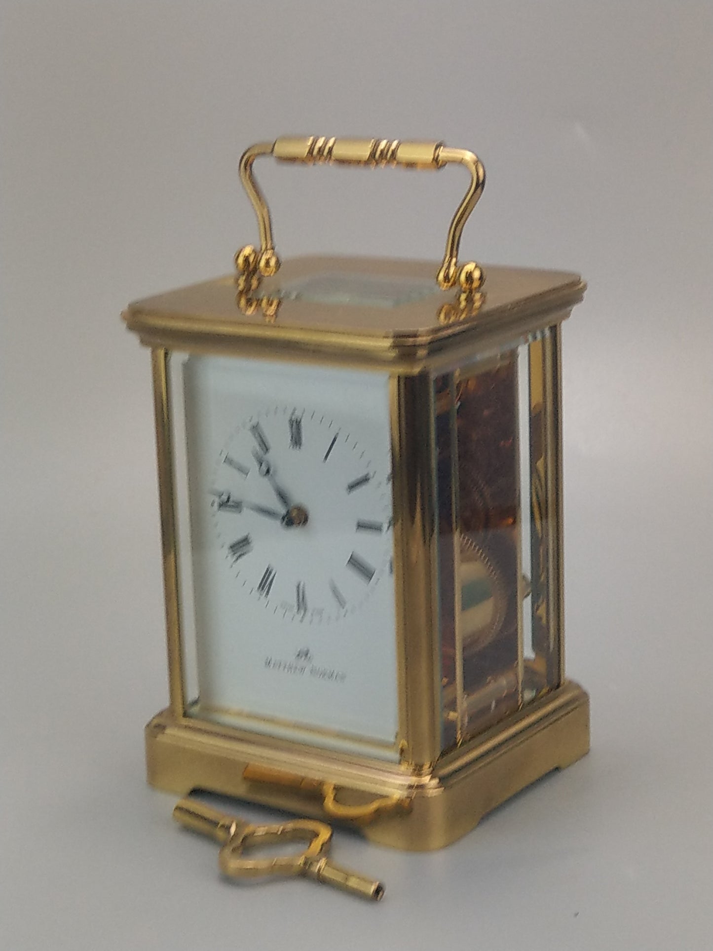 Vintage Matthew Norman Brass Carriage Clock with Striking mechanism 1750A