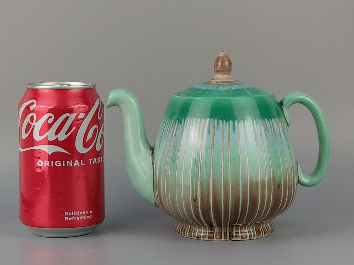 Mint green teapot by Shelley harmony ware pattern 8829