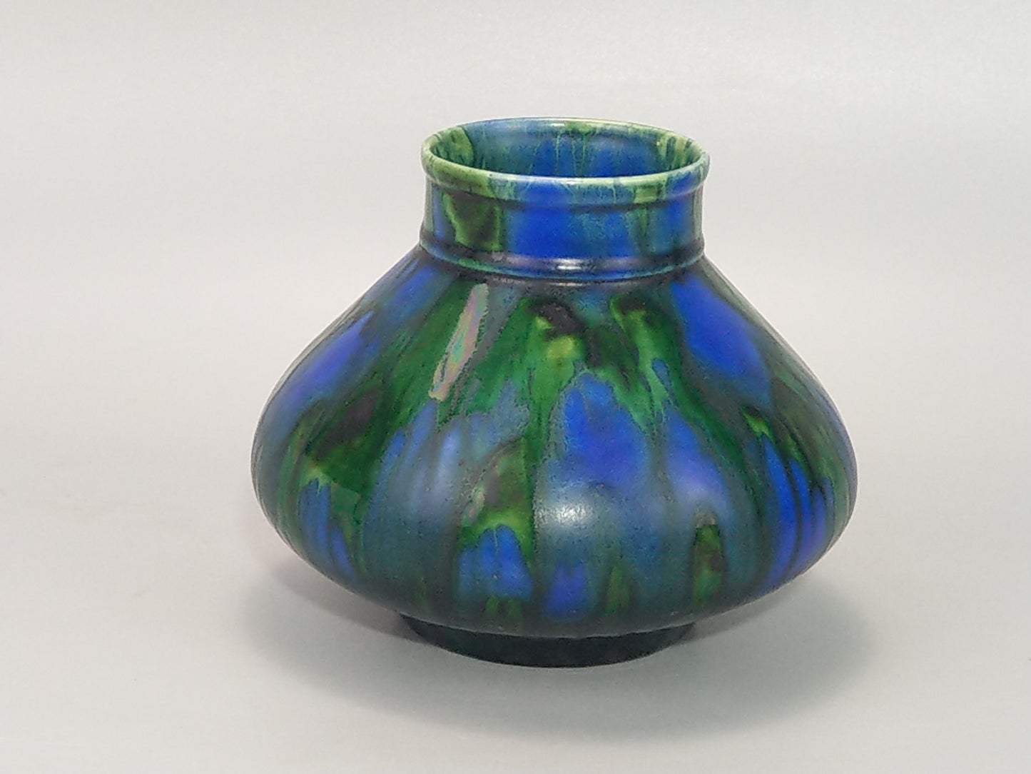 Medium Peacock Vase Minton Hollins & Co Astra Ware 