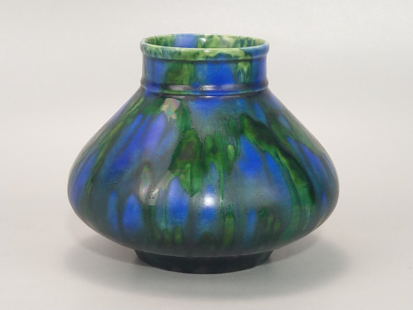 Medium Peacock Vase Minton Hollins & Co Astra Ware 