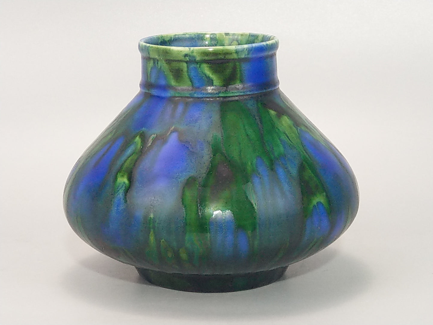 Medium Peacock Vase Minton Hollins & Co Astra Ware 
