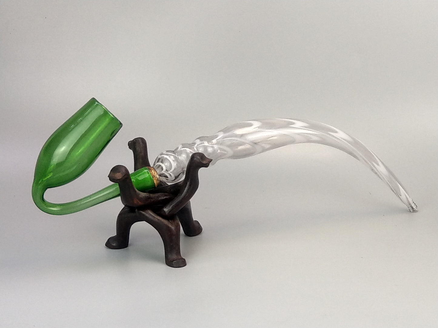 Large Nailsea glass pipe Antique tobacconist shop display
