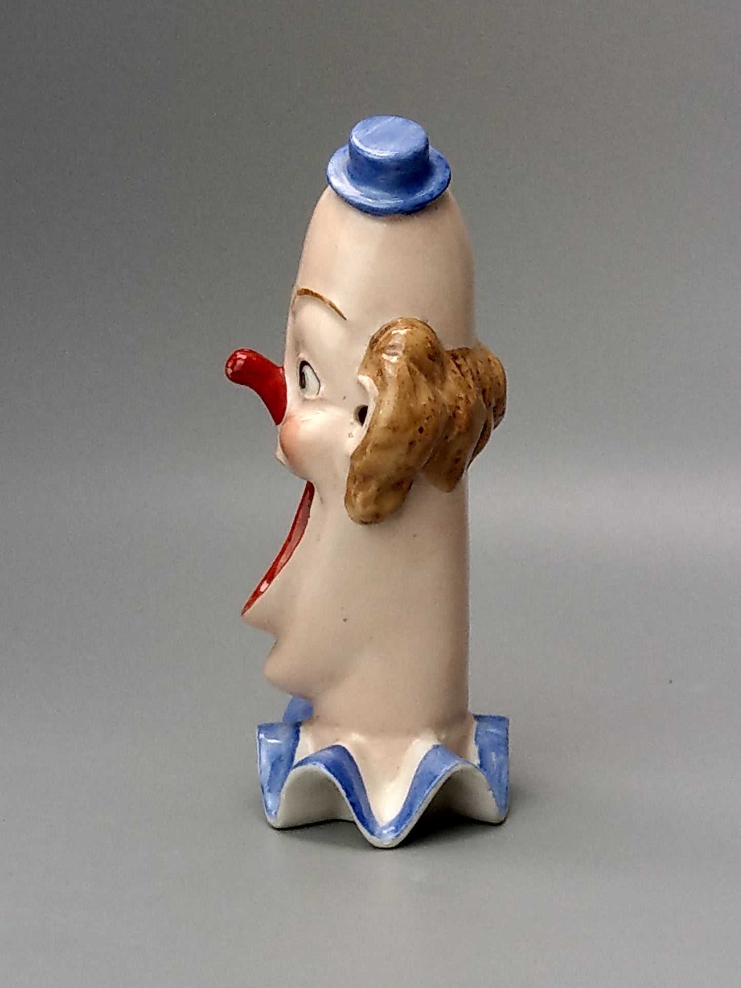 Smoking Head Clown Blue Ruff in Schäfer Vater Style.