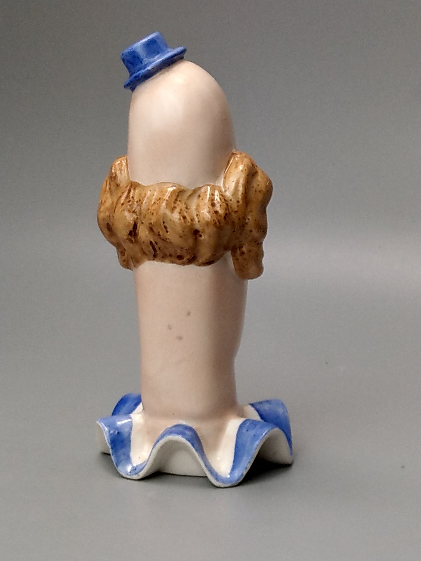 Smoking Head Clown Blue Ruff in Schäfer Vater Style.