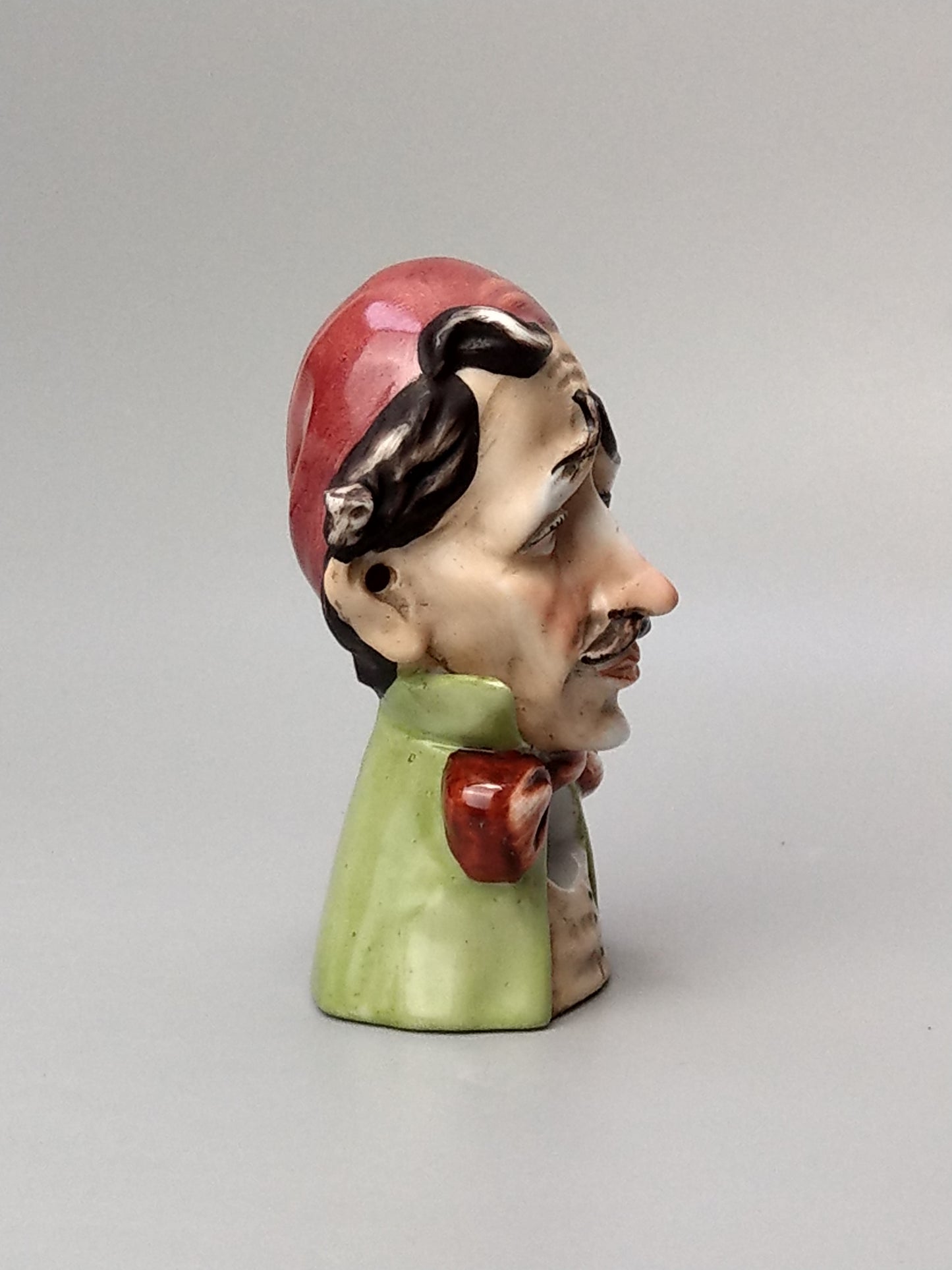 Smoking Head Ashtray Salvador Dali in Schäfer Vater Style