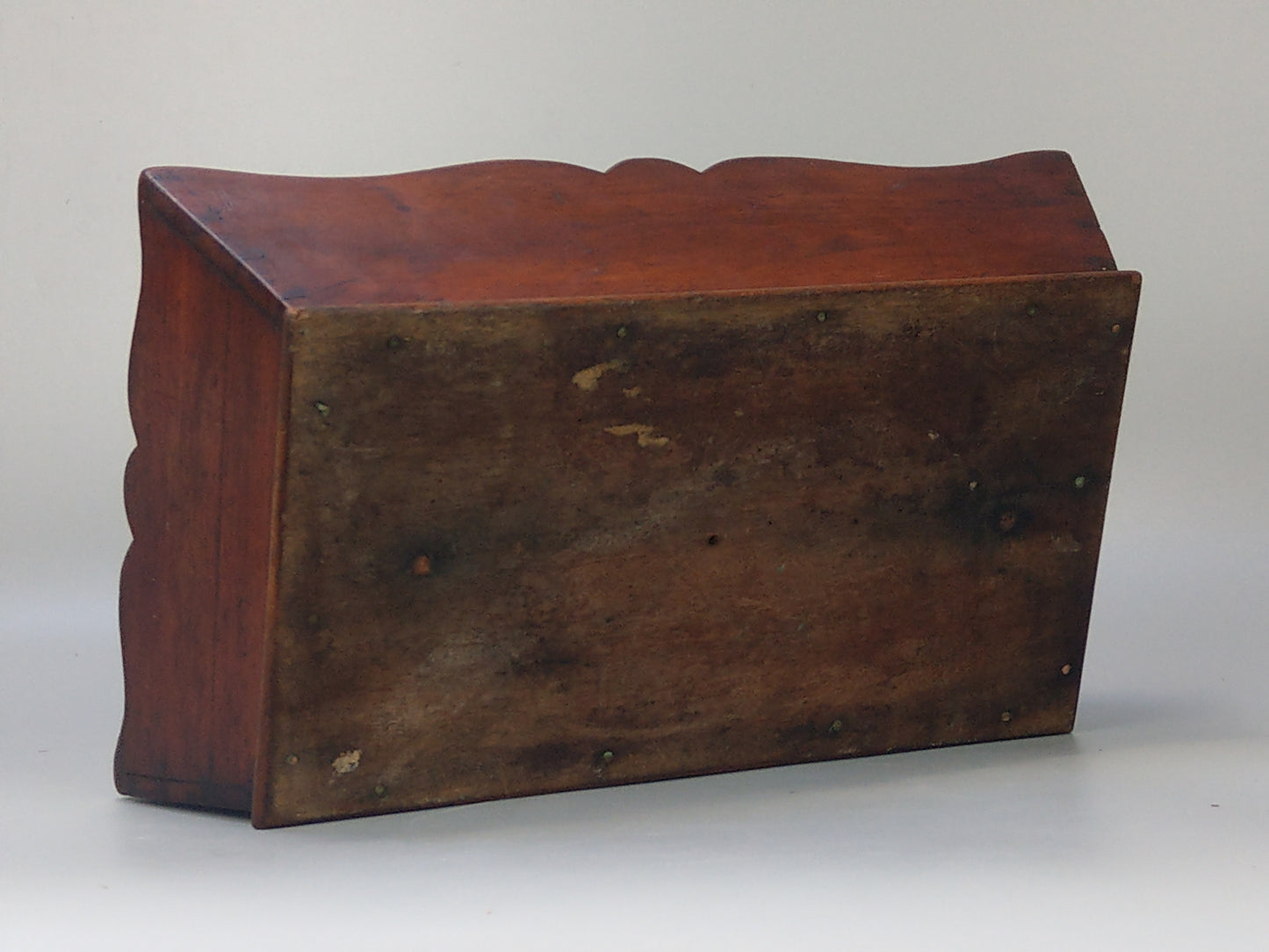 Antique Mahogany Cutlery Caddy Tray c.1830