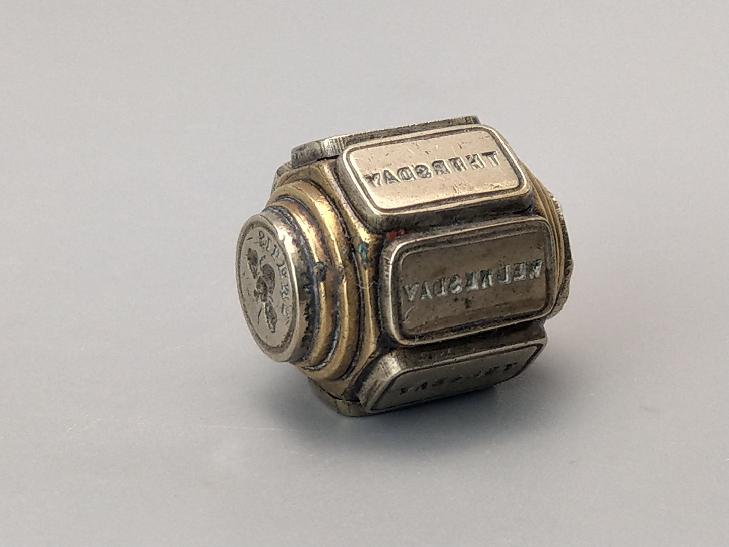 Victorian Barrel Wheel Seal Days of the Week