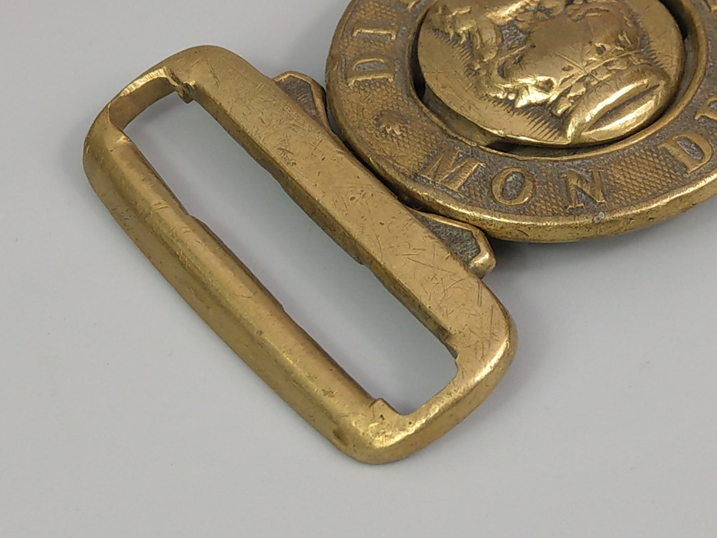 Victorian Brass General Service Belt Buckle