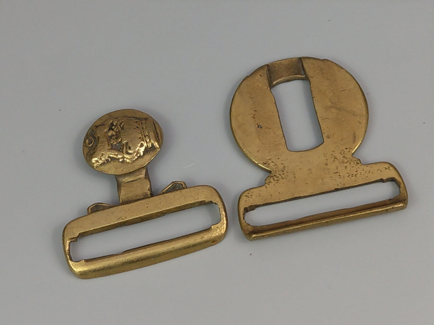 Victorian Brass General Service Belt Buckle