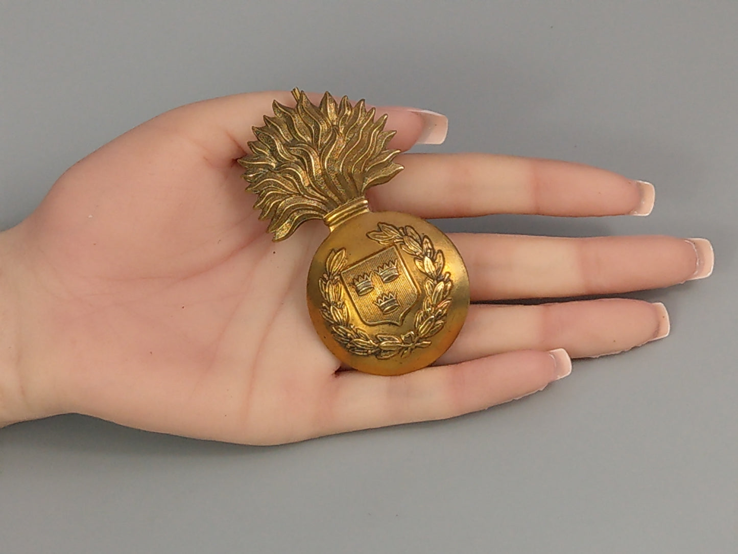 The Royal Munster Fusiliers Glengarry Badge Regimental Cap Badge