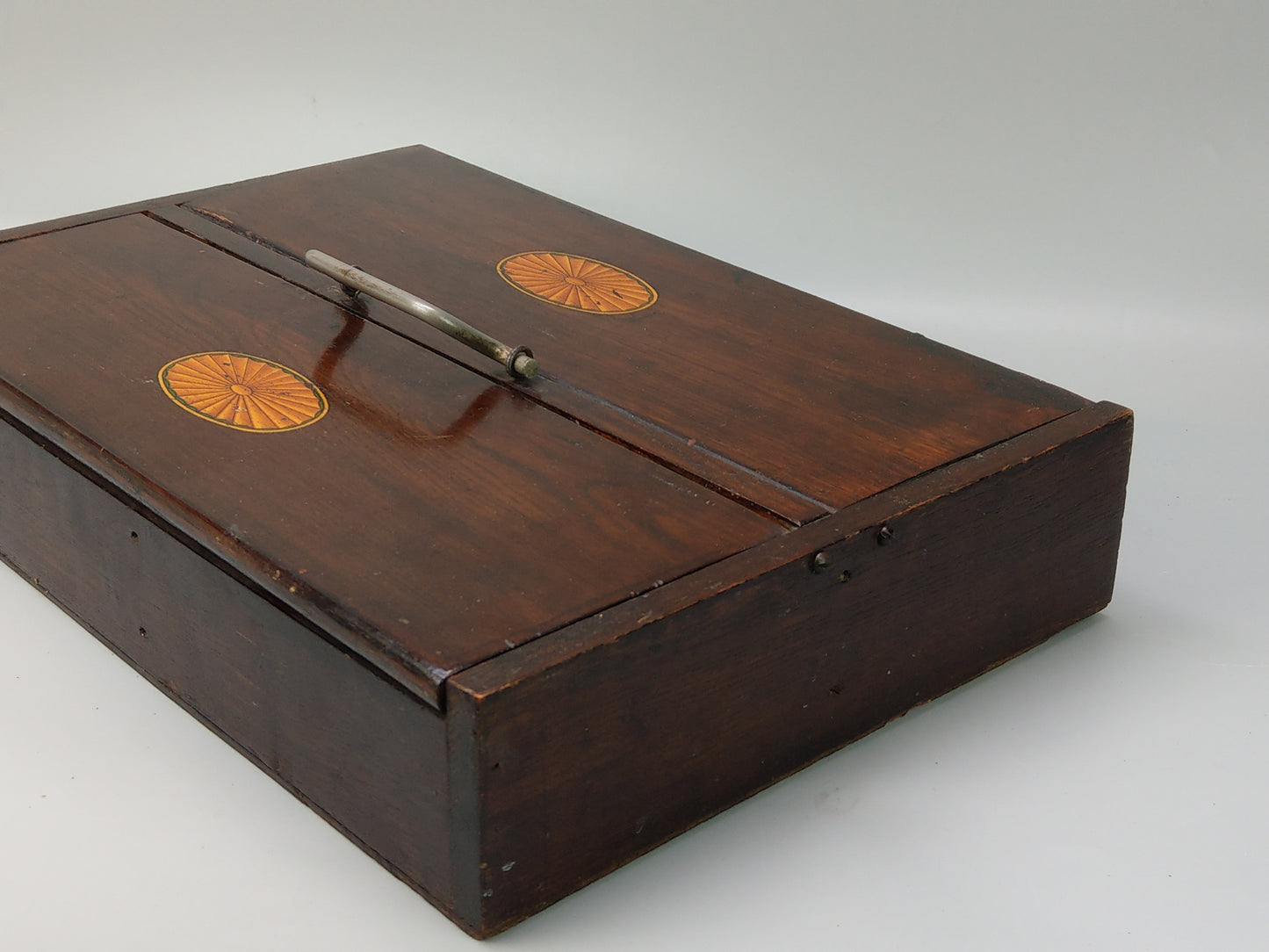 Regency Mahogany Antique Cutlery box