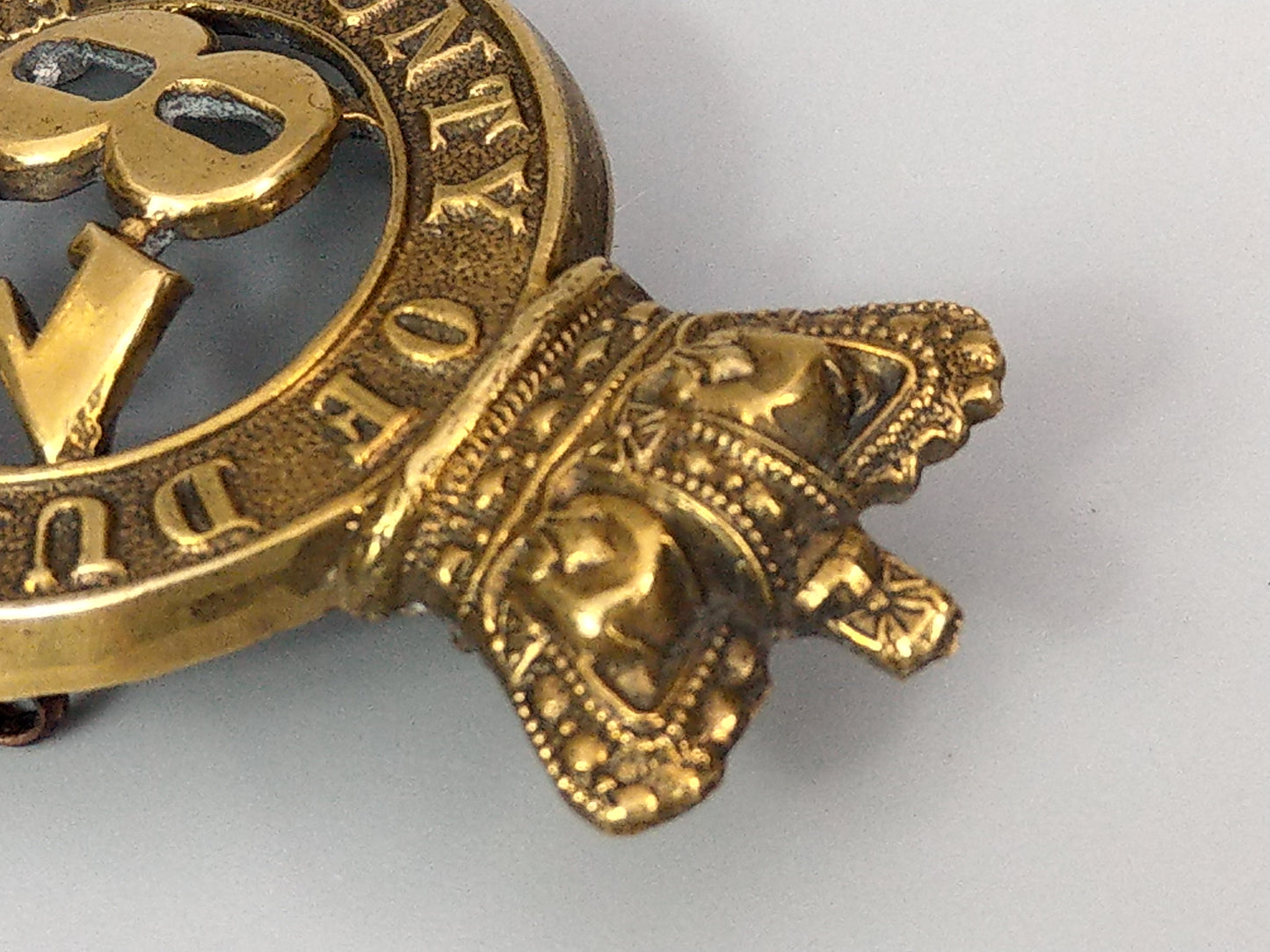 83rd County of Dublin Regiment of Foot Glengarry badge Regimental Cap Badge