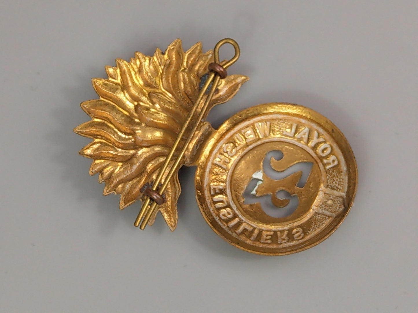 23rd Royal Welsh Fusiliers Glengarry Badge Regimental Cap Badge