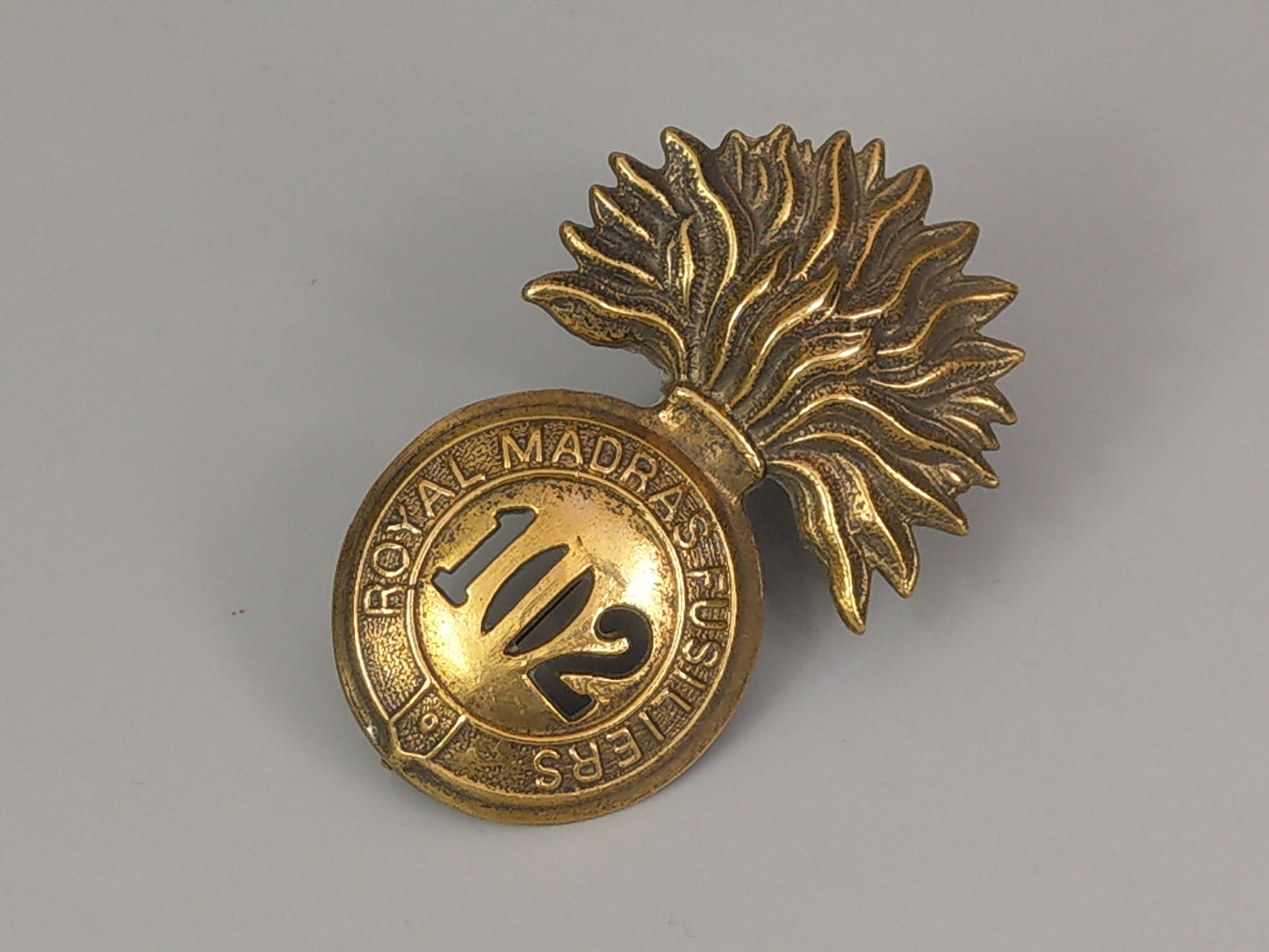 Glengarry Badge, 102nd Regiment Royal Madras Fusiliers Regimental Cap Badge