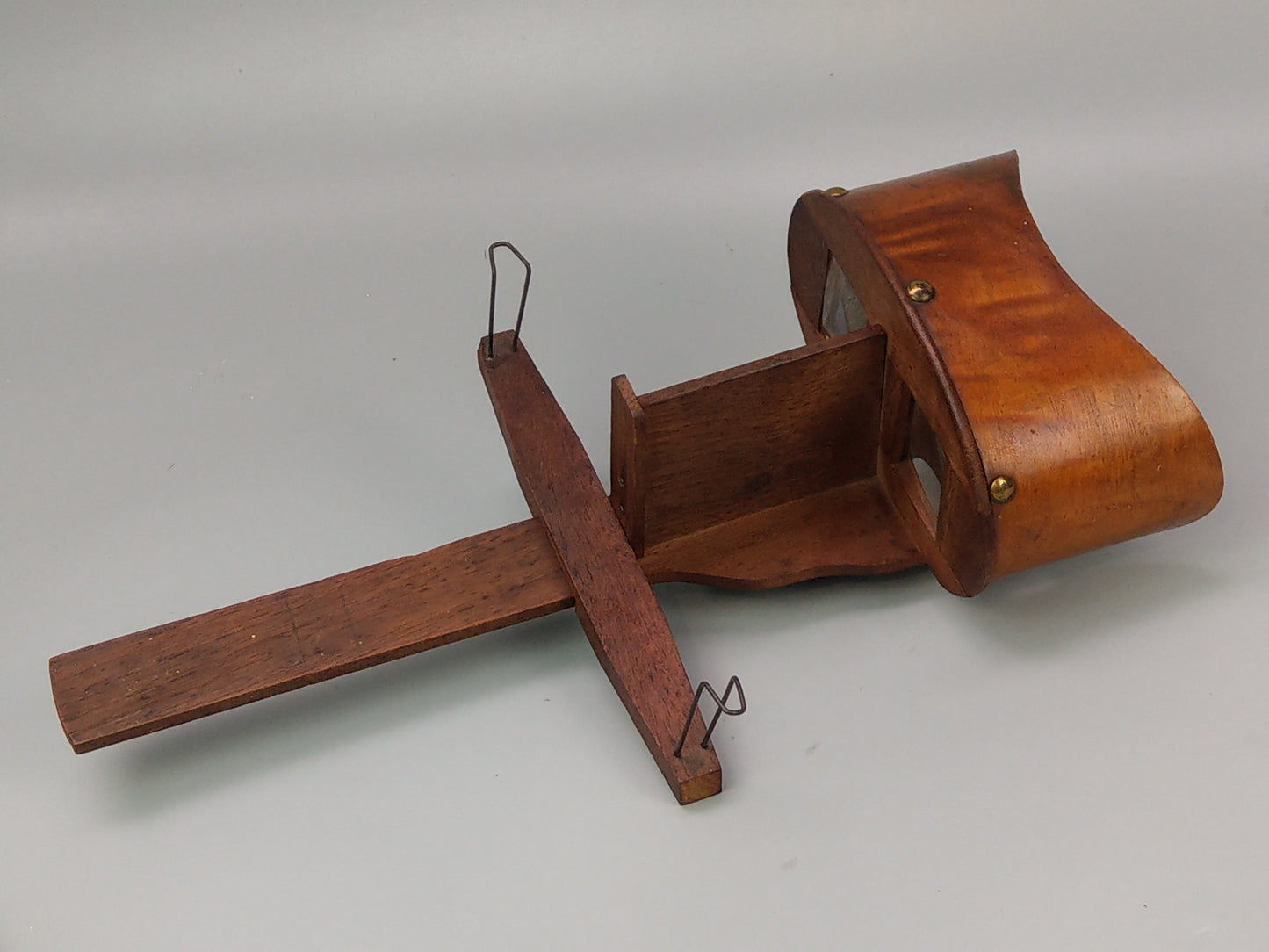 Antique Wood Stereoscope with a Selection of Cards