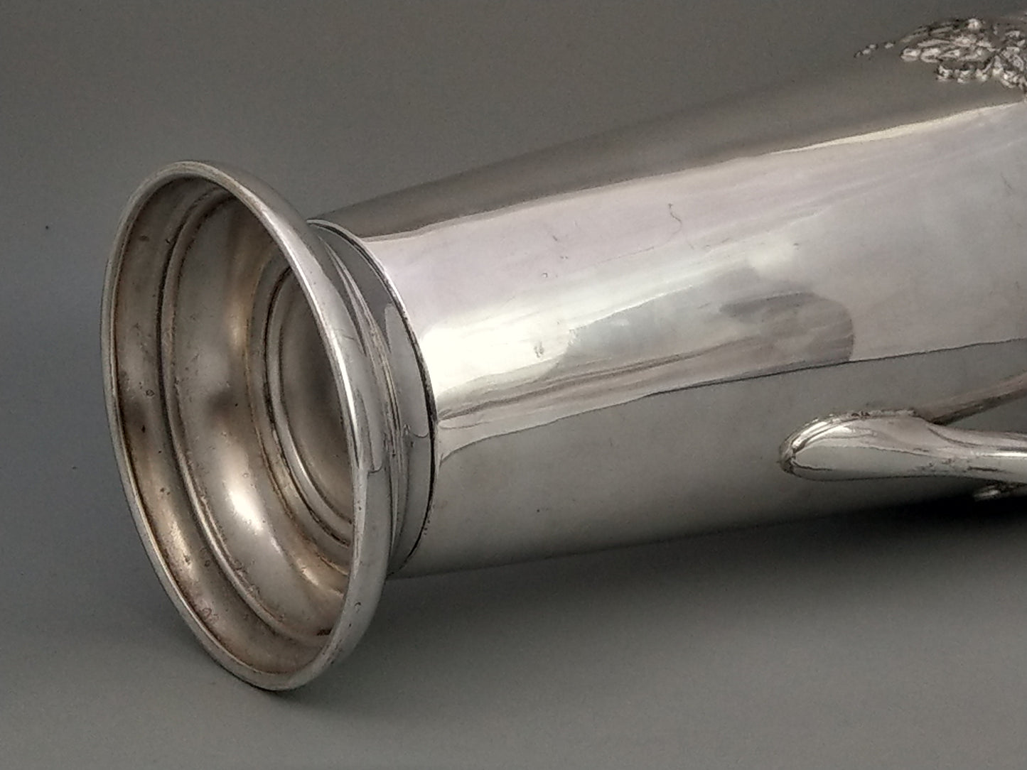 Antique Silver Plated Large Cocktail Shaker by Mappin and Webb