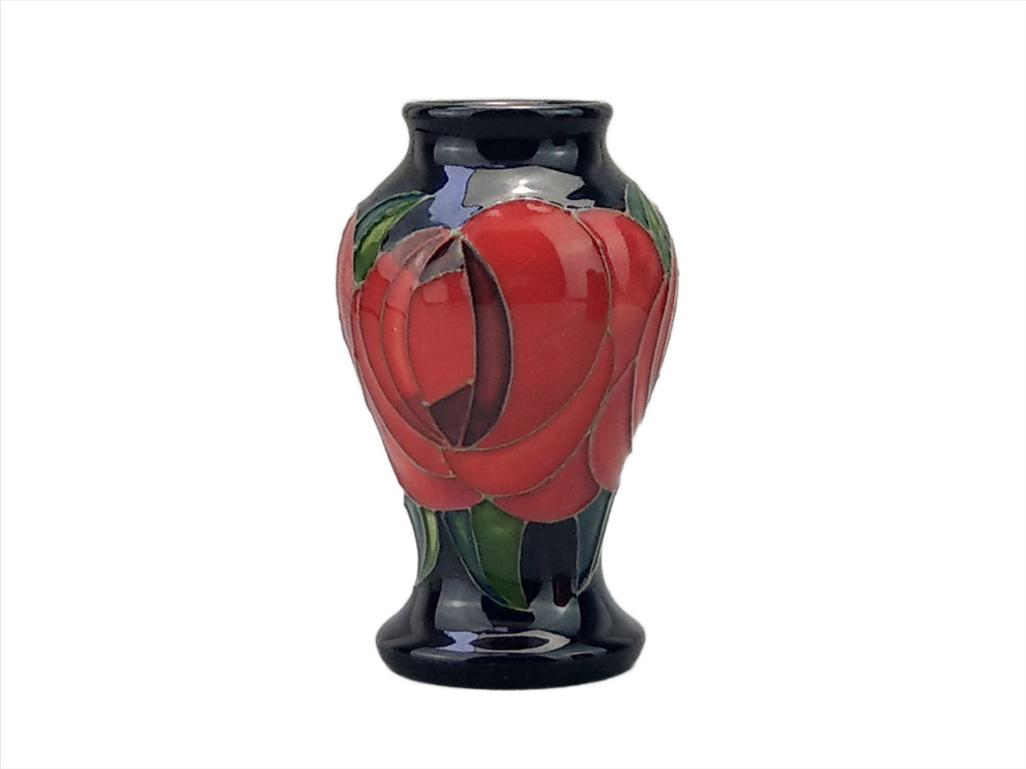 Red Rose Vase by Emma Bossons Trial Piece Trial 12.12.19 Shape 46/4