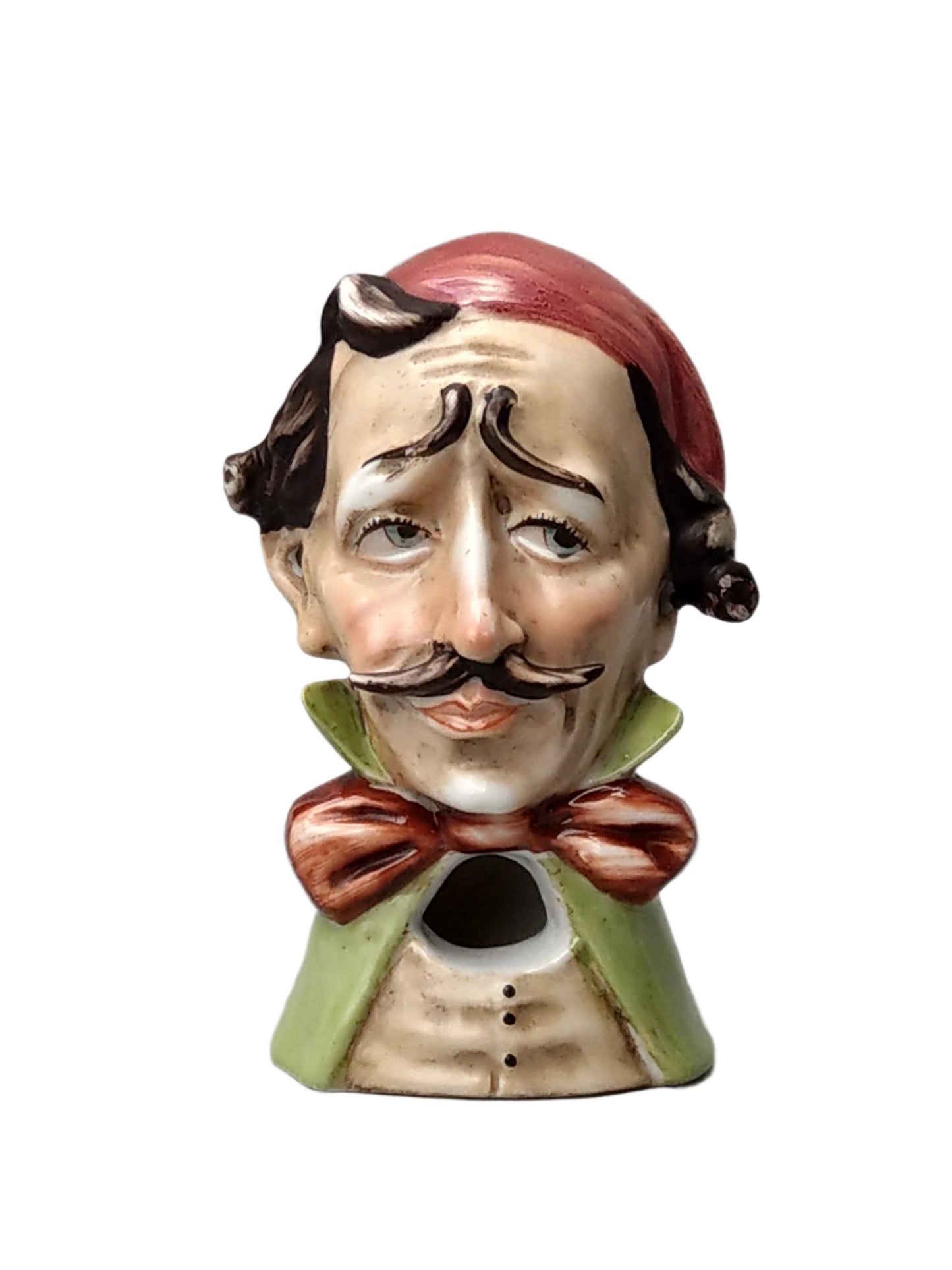 Smoking Head Ashtray Salvador Dali in Schäfer Vater Style.