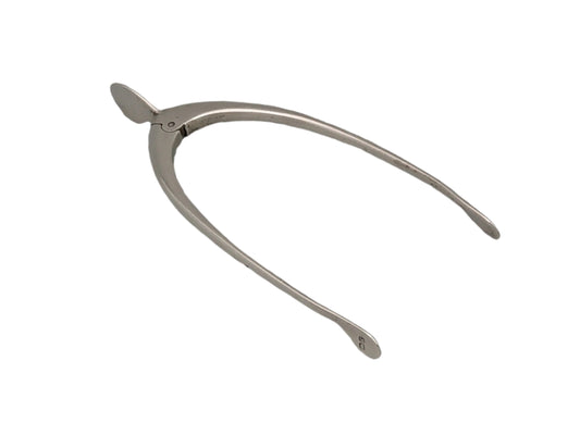 Sterling Silver Wishbone Sugar Tongs by James Swann & Son