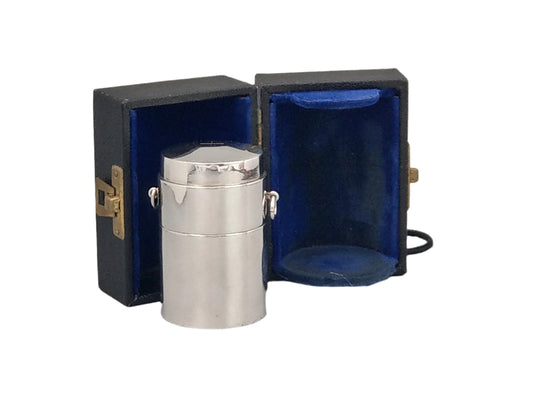 Vintage Viaticum Communion Travelling Pot with Original Case c. 1950