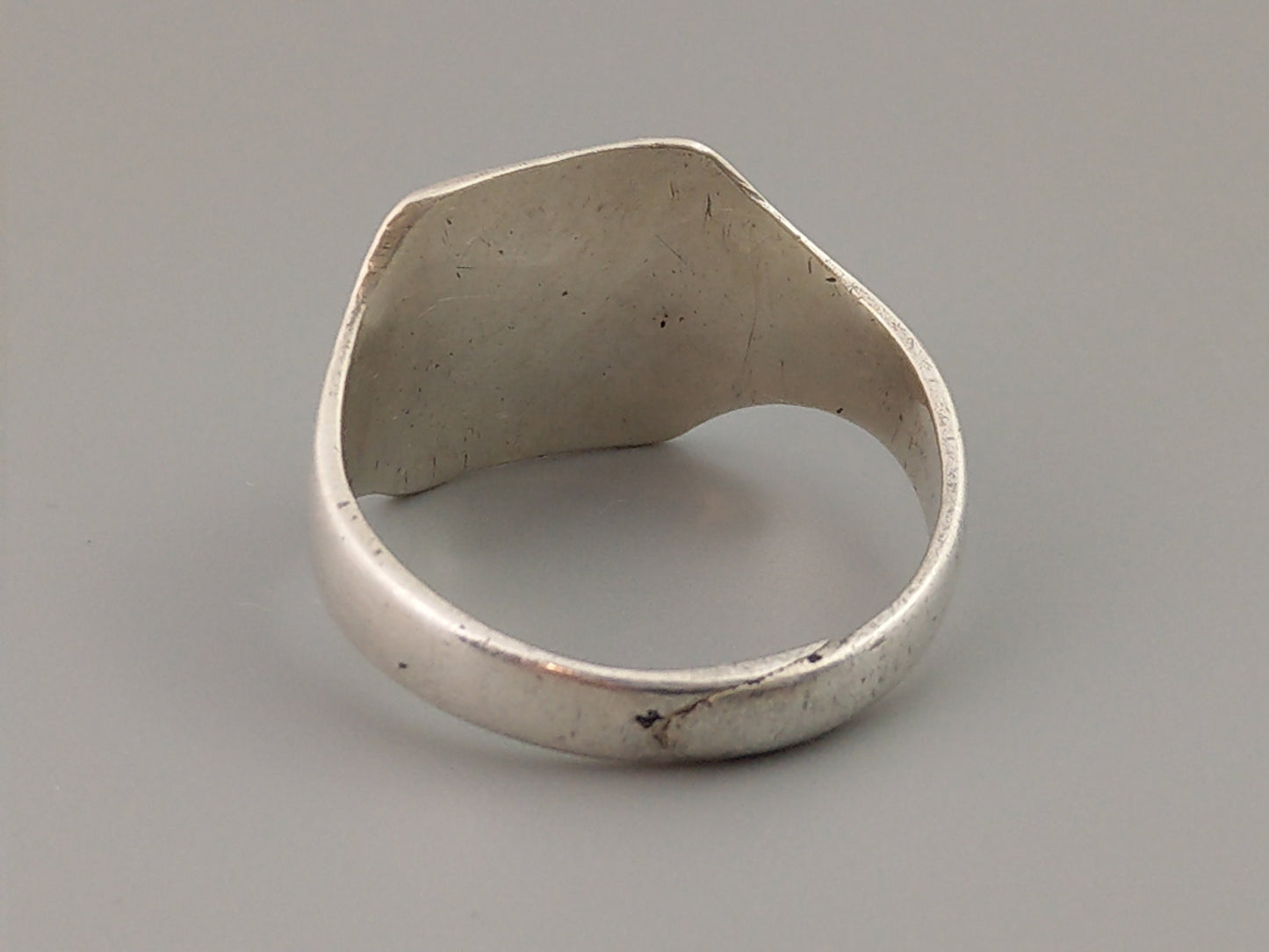 WW1 trench art Nielo Ring with heraldic Eagle