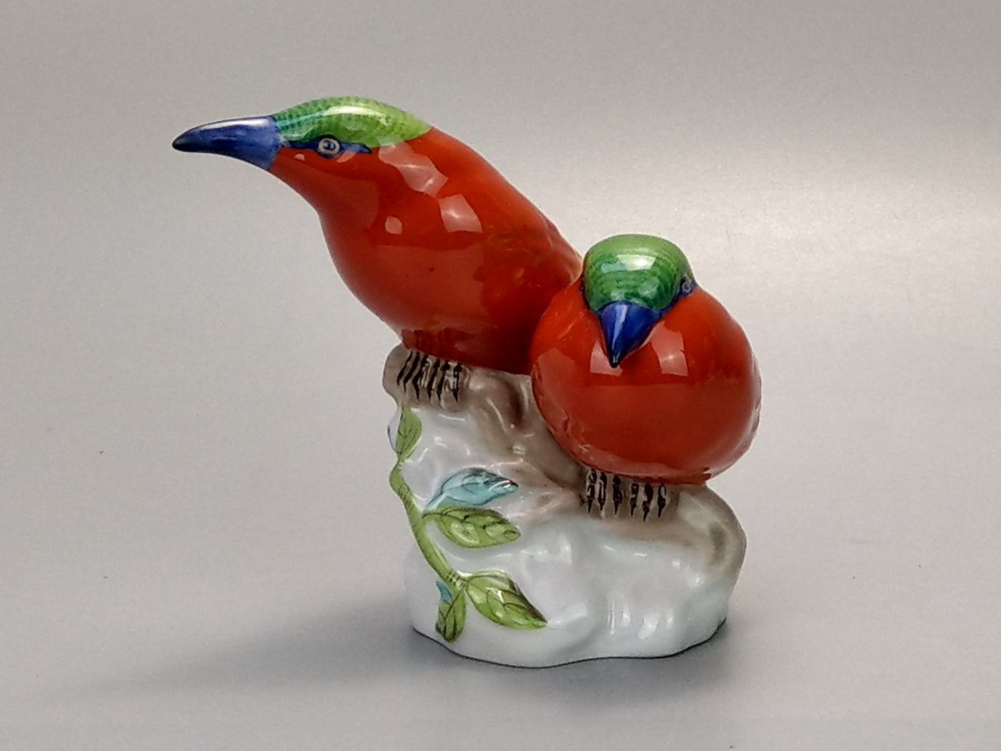 Pair of Robins Herend Figurine 5061