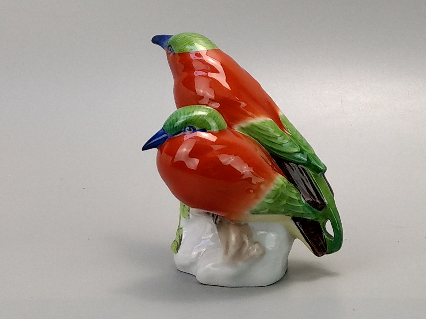 Pair of Robins Herend Figurine 5061