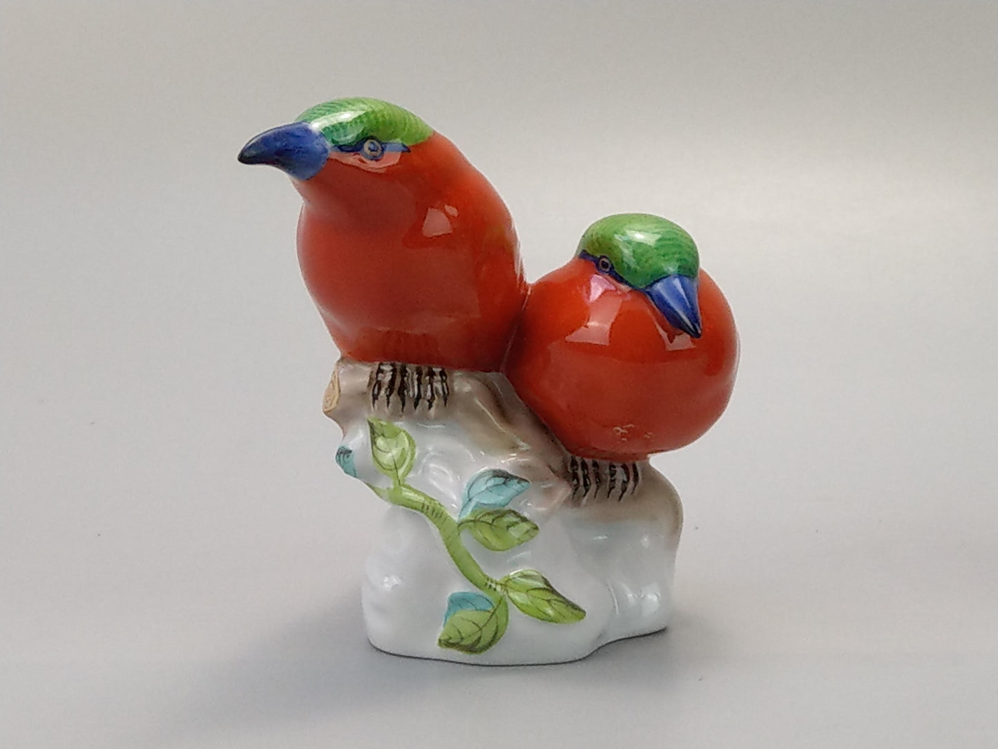 Pair of Robins Herend Figurine 5061