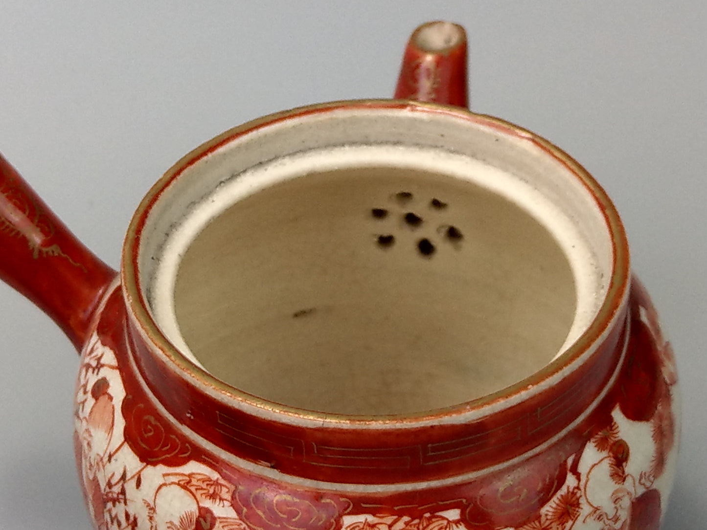 Antique Kutani Japanese tea set c.1900