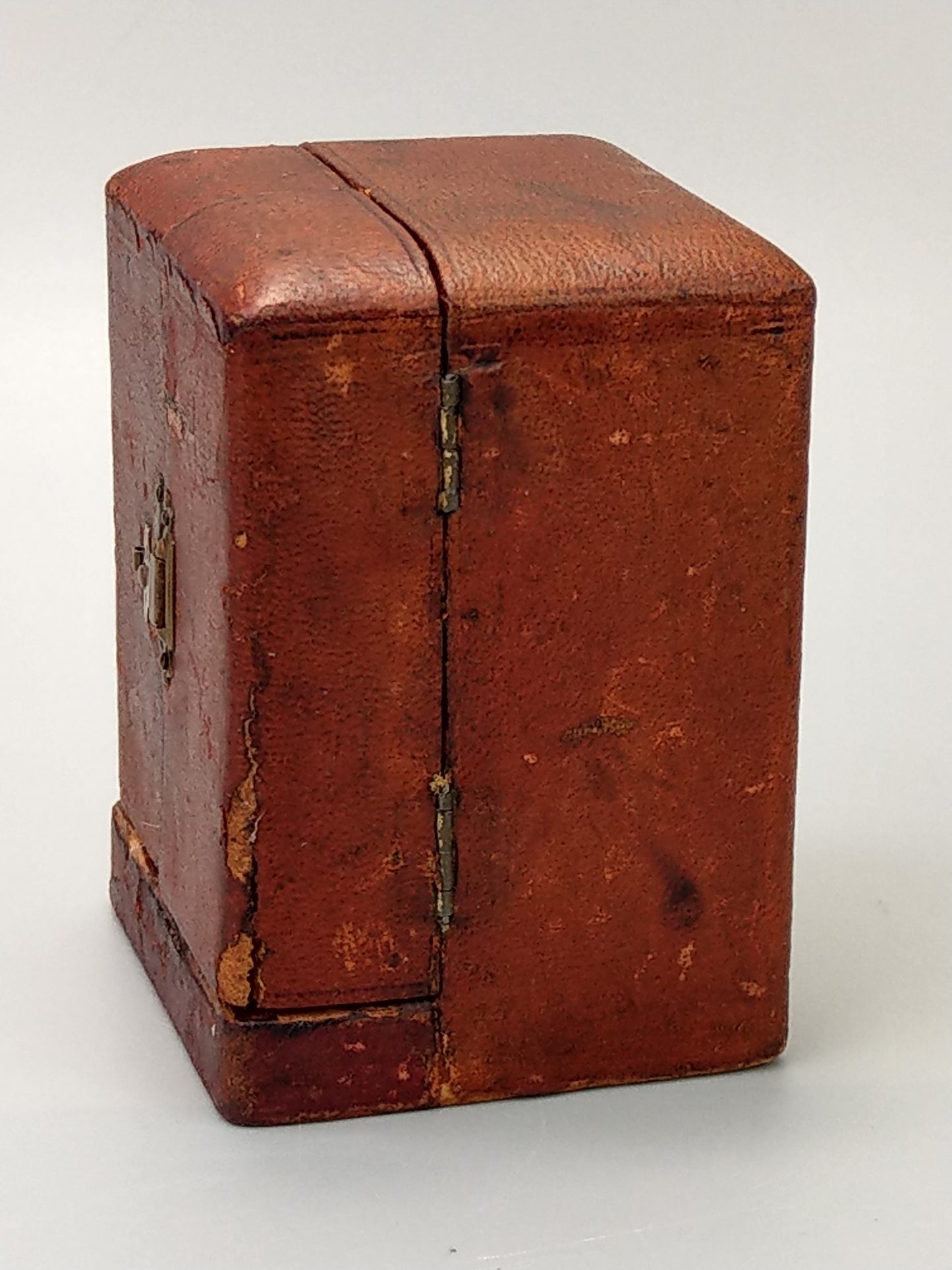 French Small Carriage Clock with Case, c.1900