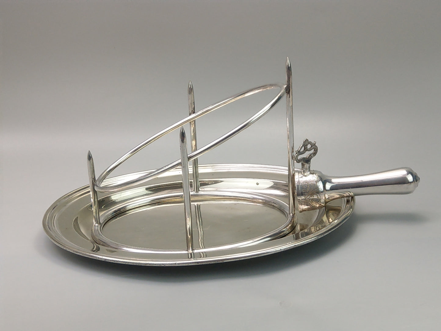 Ham Carving Stand by Mappin and Webb with Ham Bone Holder and Tray