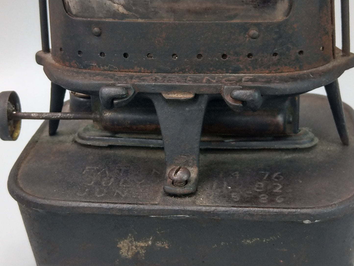 Antique Florence Stove, cast iron, Patent c. 1886