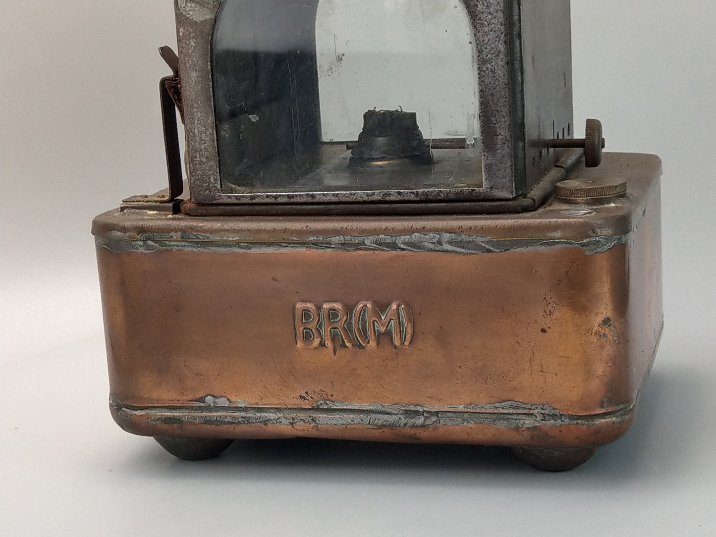 British Railway Signal Lamp BRM with copper tank