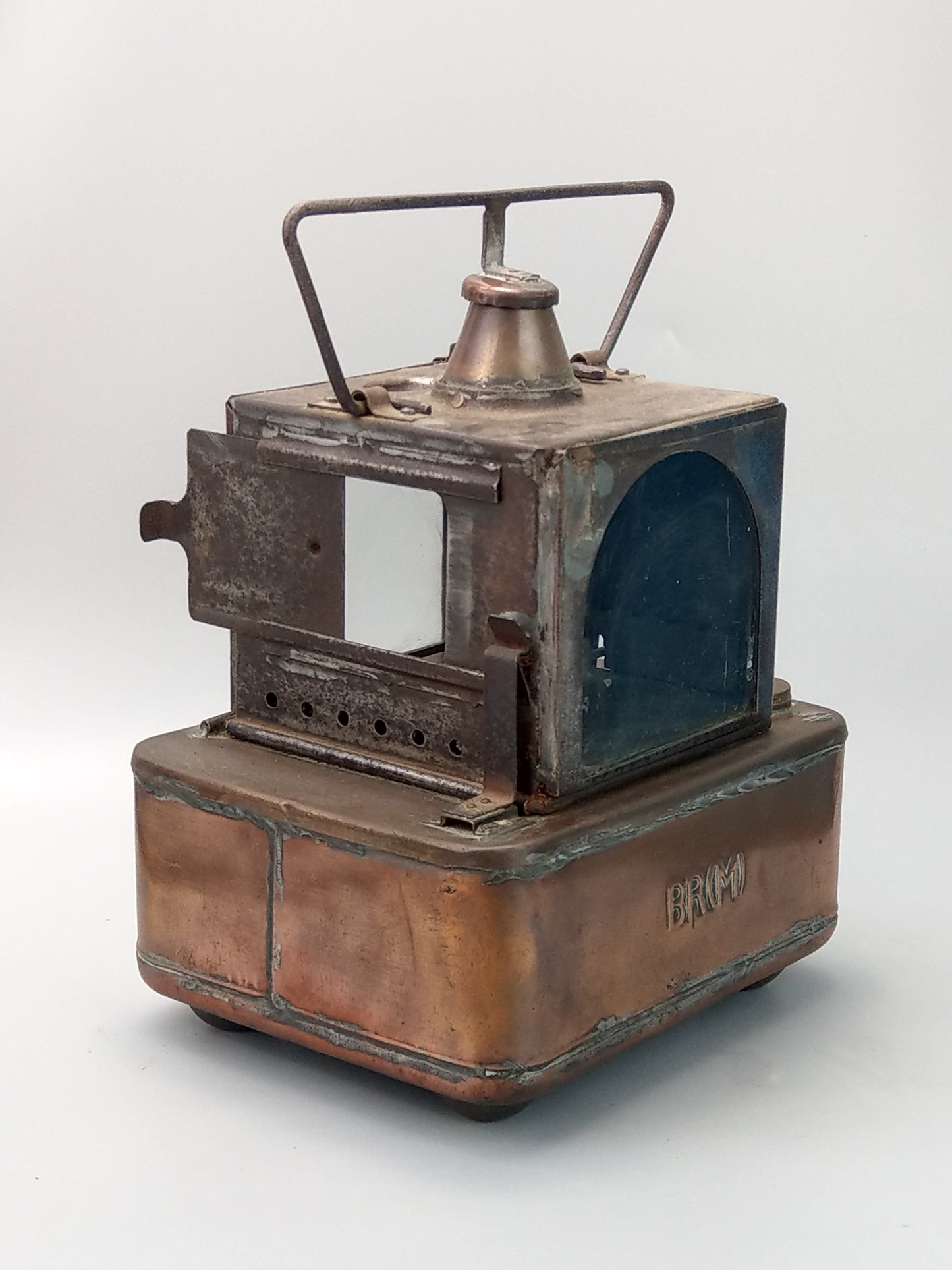 British Railway Signal Lamp BRM with copper tank