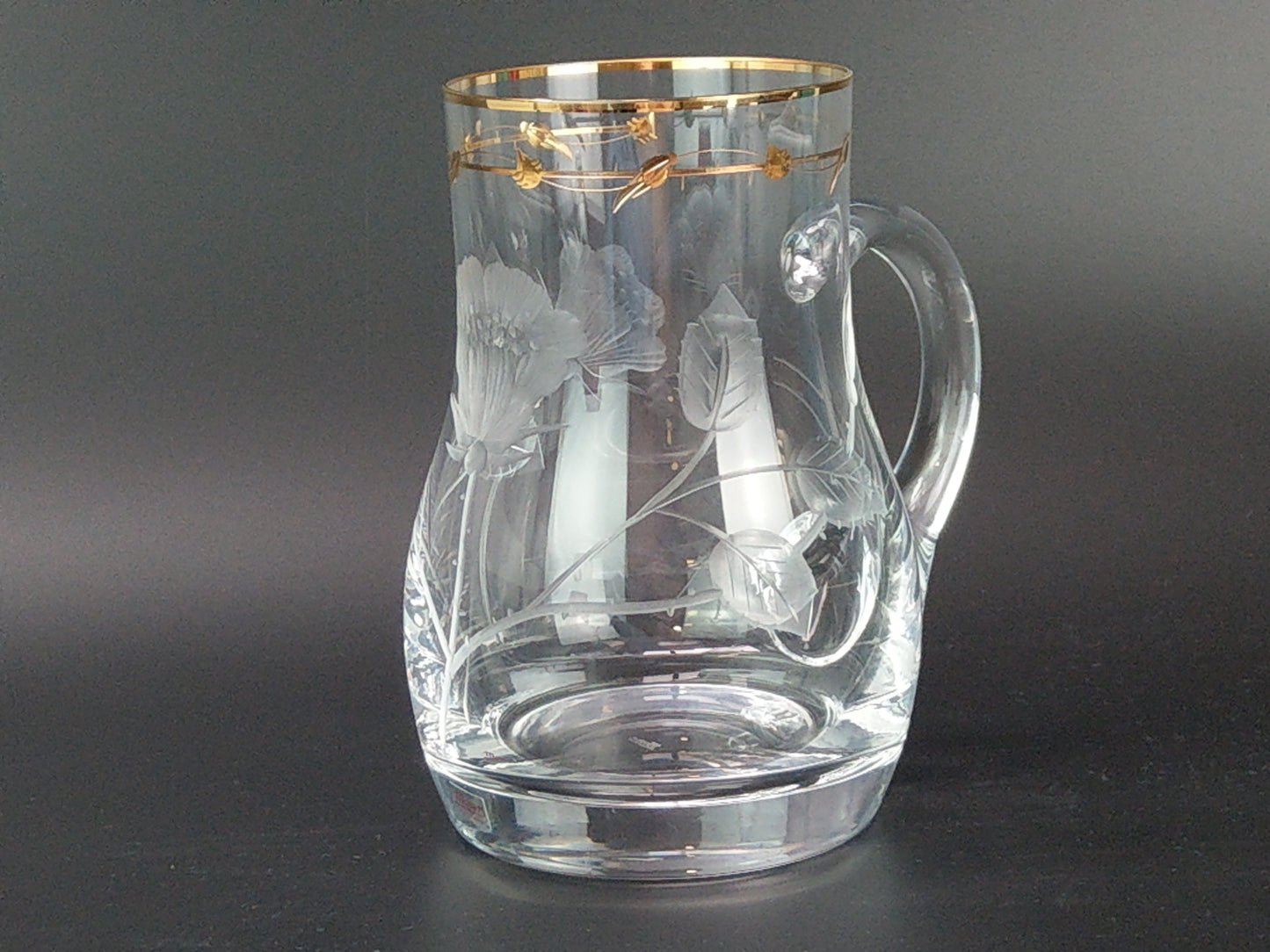 Whiskey Water Jug by Moser from Paula Collection