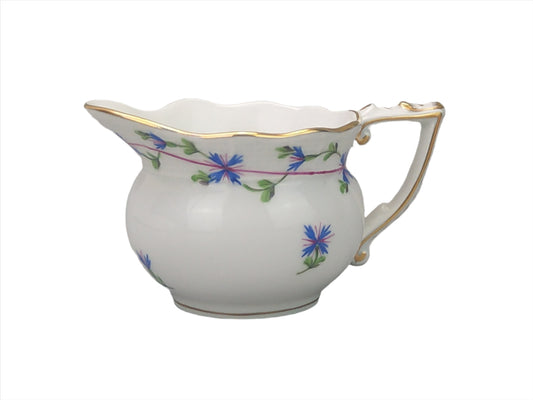 Creamer Herend porcelain Cornflower Blue Garland&nbsp;