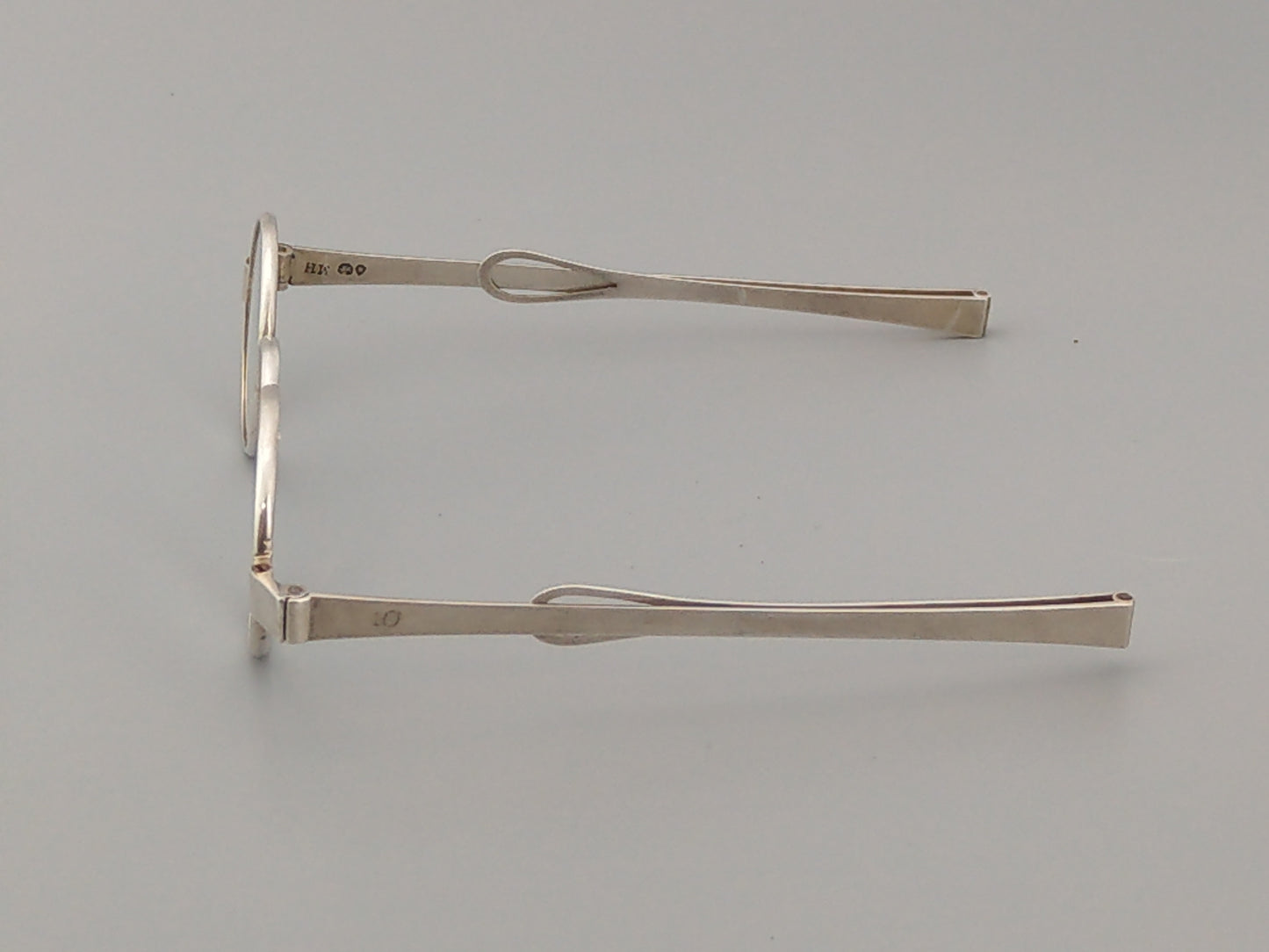 Sterling Silver Regency wig eyeglasses by Mary Ann Holmes 1832