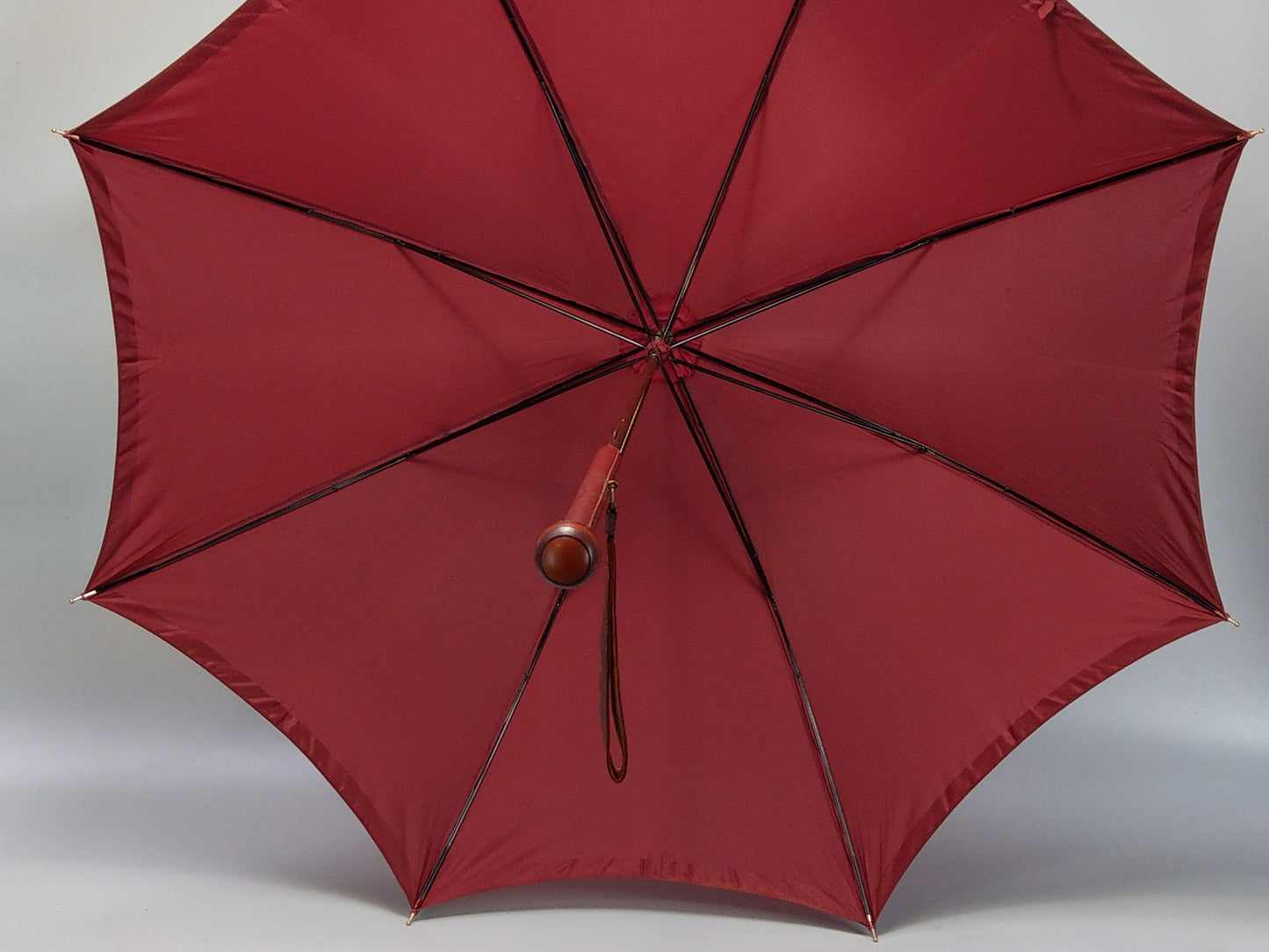 Antique Ladies Umbrella Burgundy Peerless by Paragon S. Fox & Co Ltd