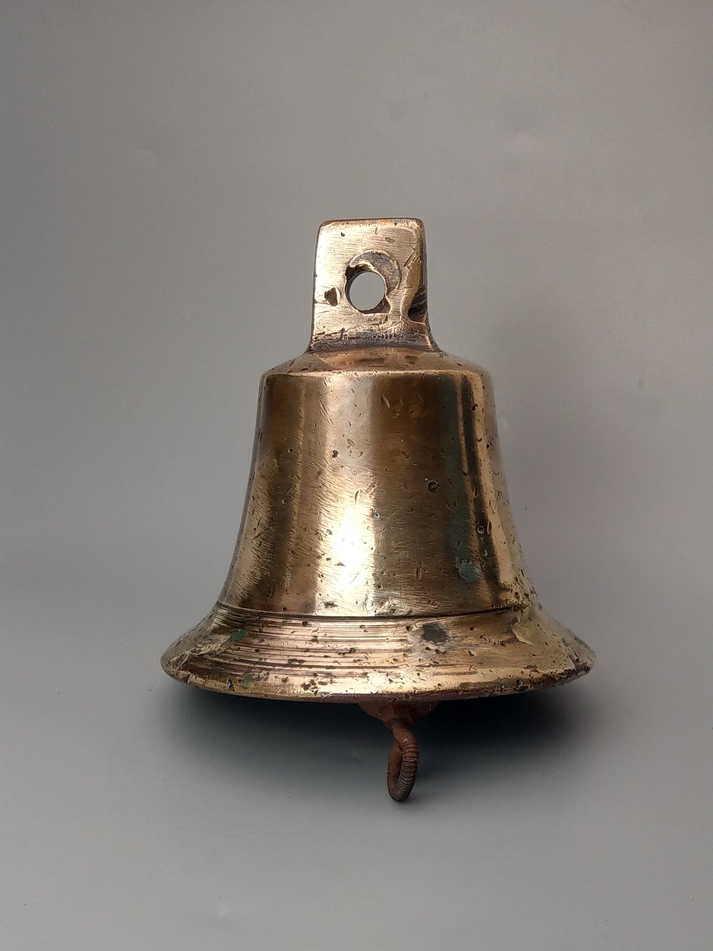 Large Heavy Bronze Ships Bell DIOGENES early 20th century