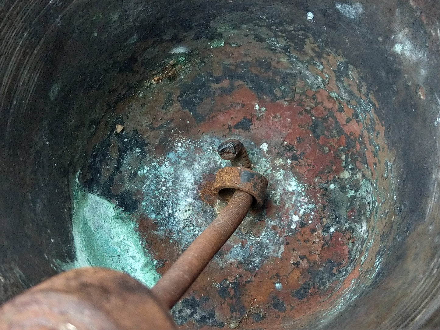 Large Heavy Bronze Ships Bell DIOGENES early 20th century