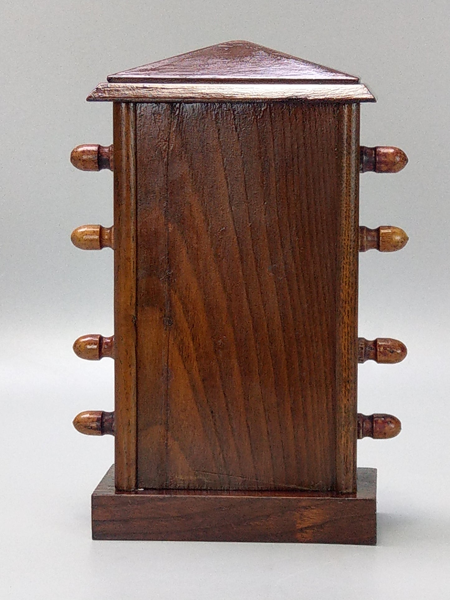 Antique Large Oak Perpetual Desk Calendar