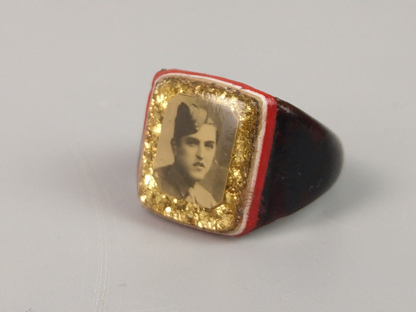 Celluloid Prison Ring c1940